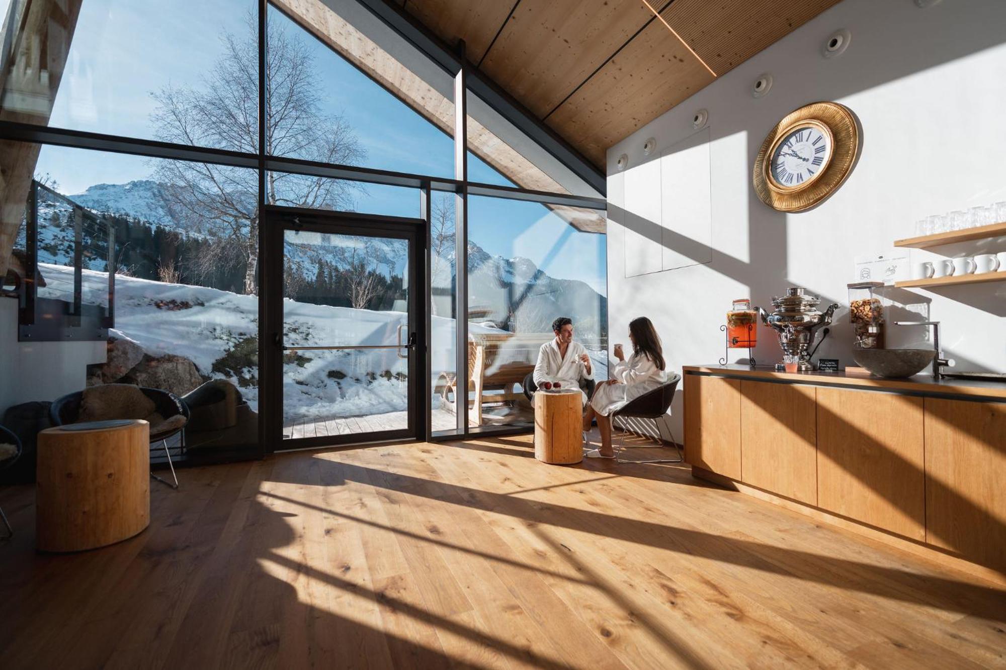 Moseralm Dolomiti Spa Resort Nova Levante Exteriör bild