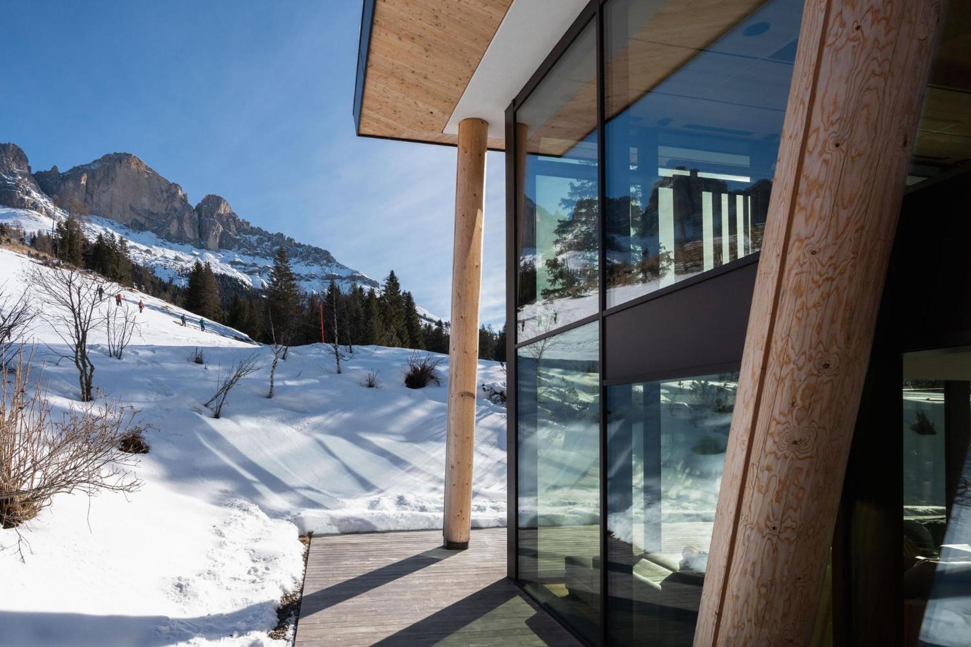 Moseralm Dolomiti Spa Resort Nova Levante Exteriör bild