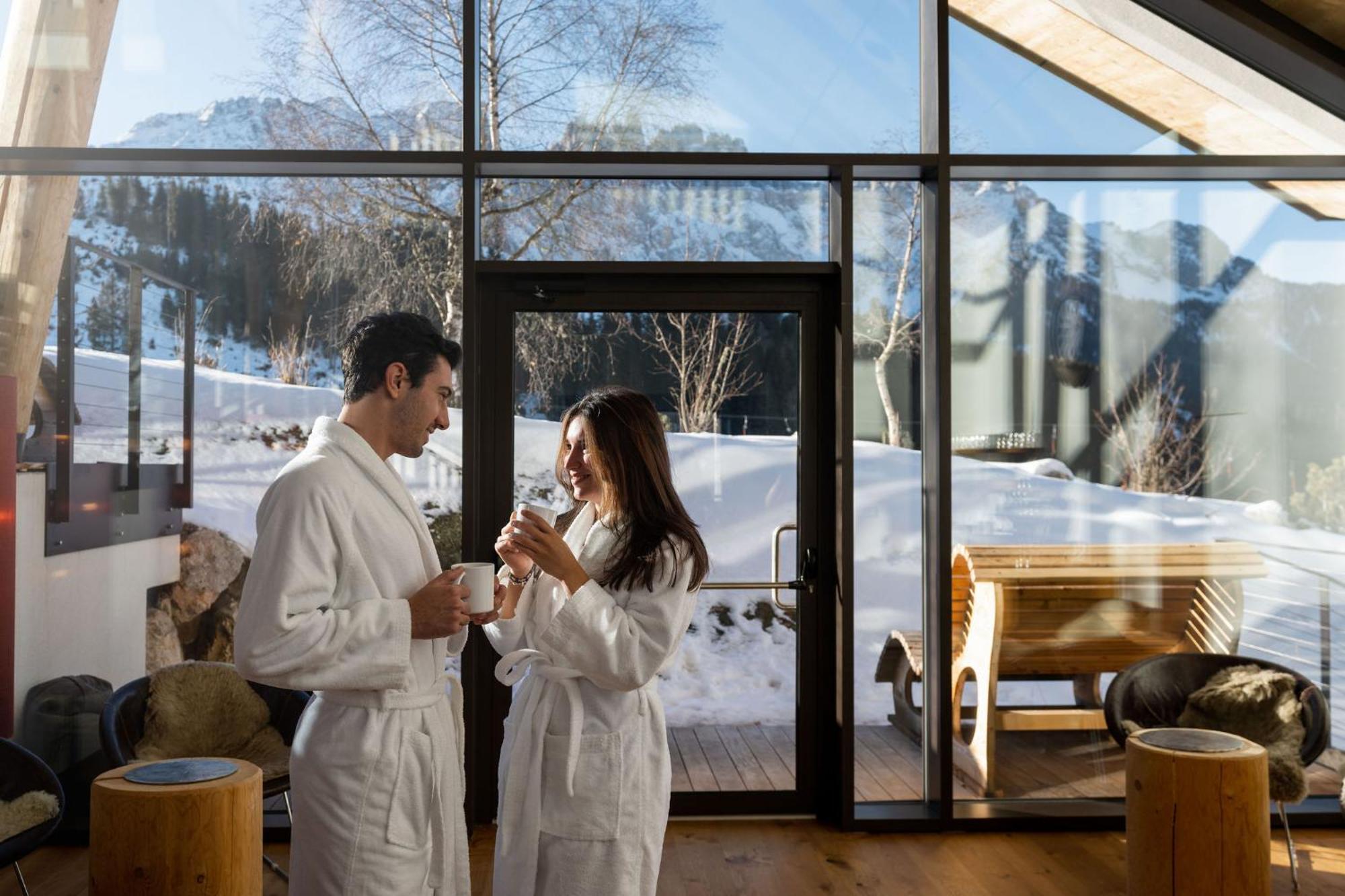 Moseralm Dolomiti Spa Resort Nova Levante Exteriör bild