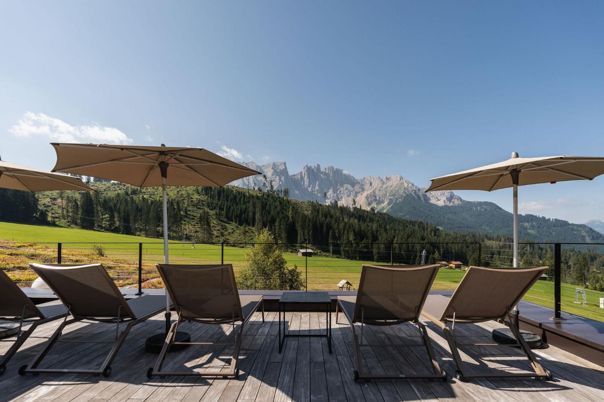 Moseralm Dolomiti Spa Resort Nova Levante Exteriör bild