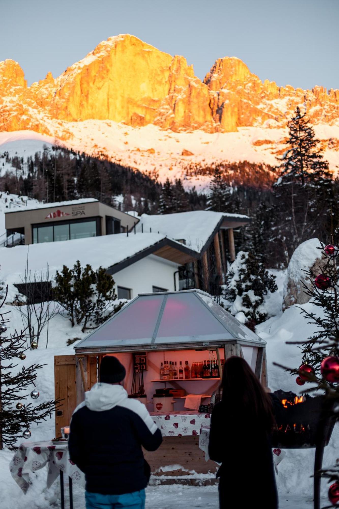 Moseralm Dolomiti Spa Resort Nova Levante Exteriör bild